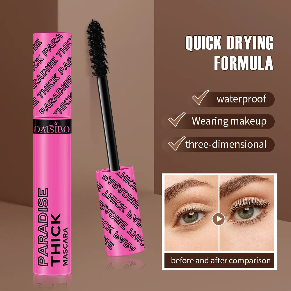 Thick Curly Mascara Thin Waterproof Durable Natural Eye Makeup