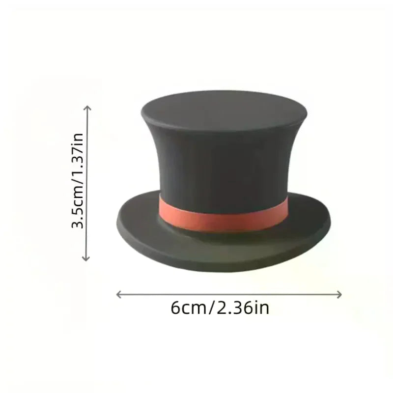 1/3pcs Magic Hat Silicone Wine Stopper Reusable Dustproof Bottle Seal For Freshness Home Bar Christmas Party Use Zpaxo