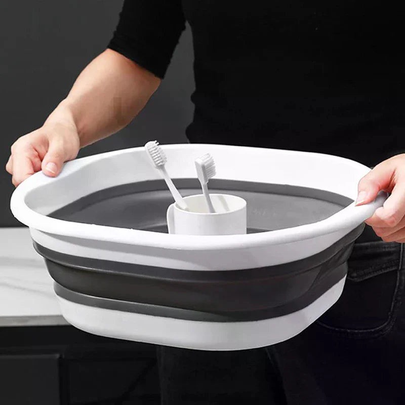 Travel Big Washbasin Folding Portable Household Compression Basin Zpaxo