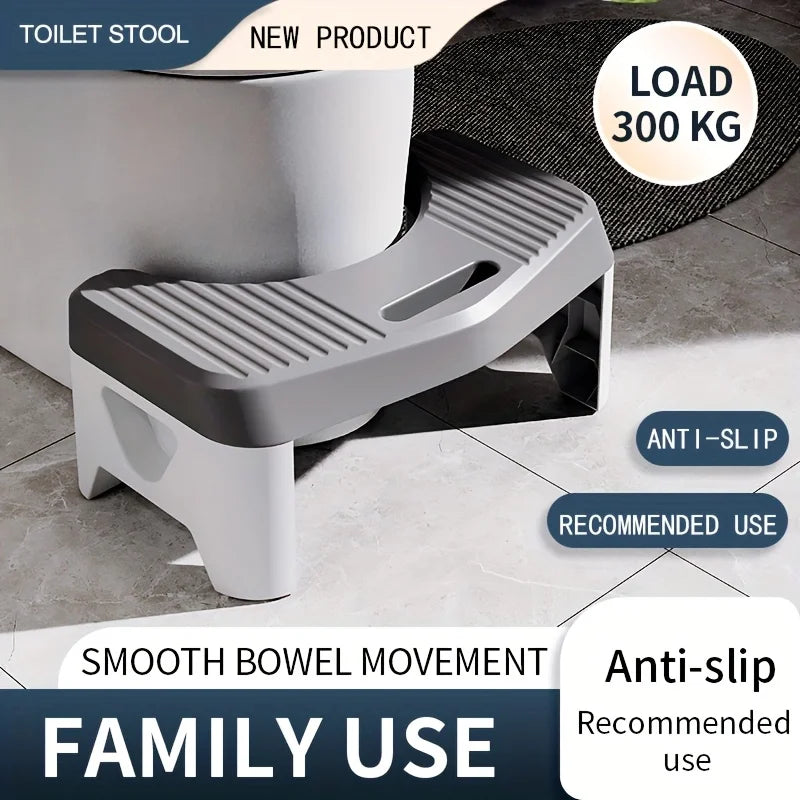 Comfort Toilet Stool for Adult Kids Pregnant Women, Squatting Aid Footstool. Zpaxo As shown