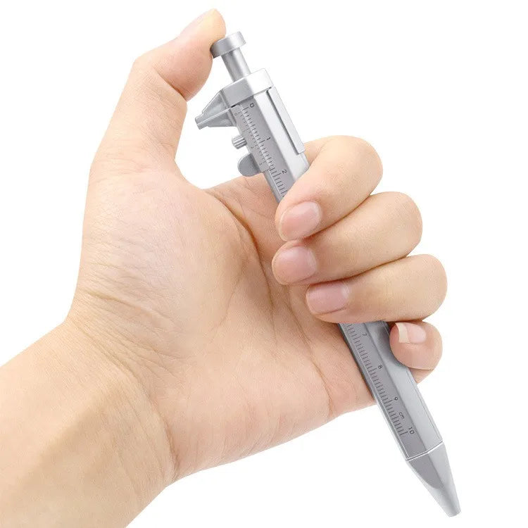 Creativity Multifunction Caliper Pen Ball Point 0.5mm Ballpoint Gel Pen Vernier Caliper Roller Ball For Office School Stationery Zpaxo