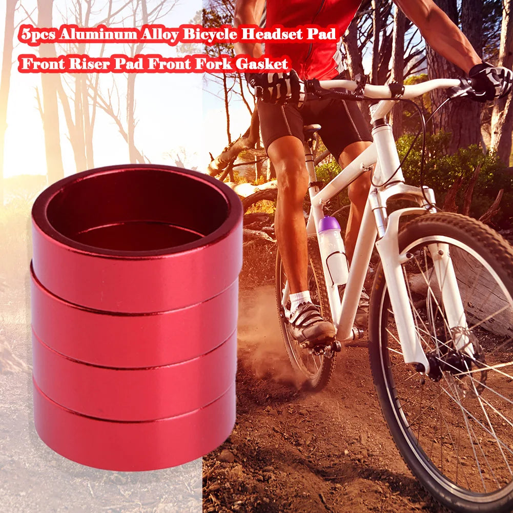 Hollow Lightweight Aluminum Mountain Road Bike Front Fork Washers