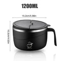 Noodle Bowl Cooker Portable Anti-scalding Soup Mugs 304 Stainless