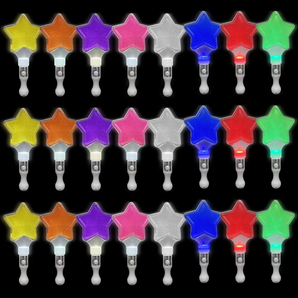 Glow Stick Star Wand Heart Shape Light Concert Party Atmosphere Props