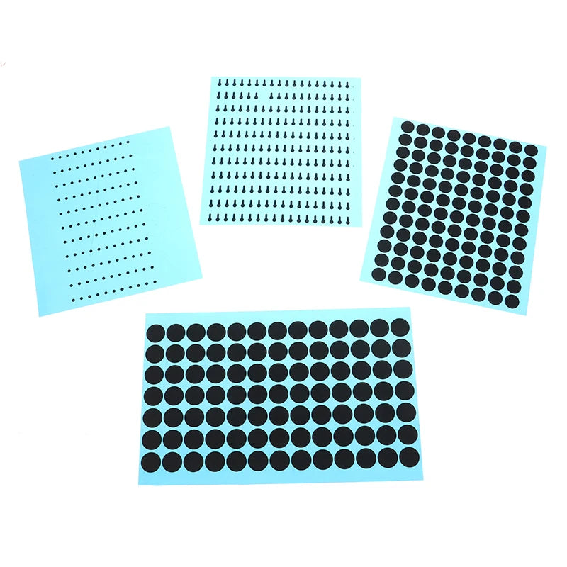1Sheet Diameter 1 5 2 3 7 8 Black Conductive Rubber Pads Keypad