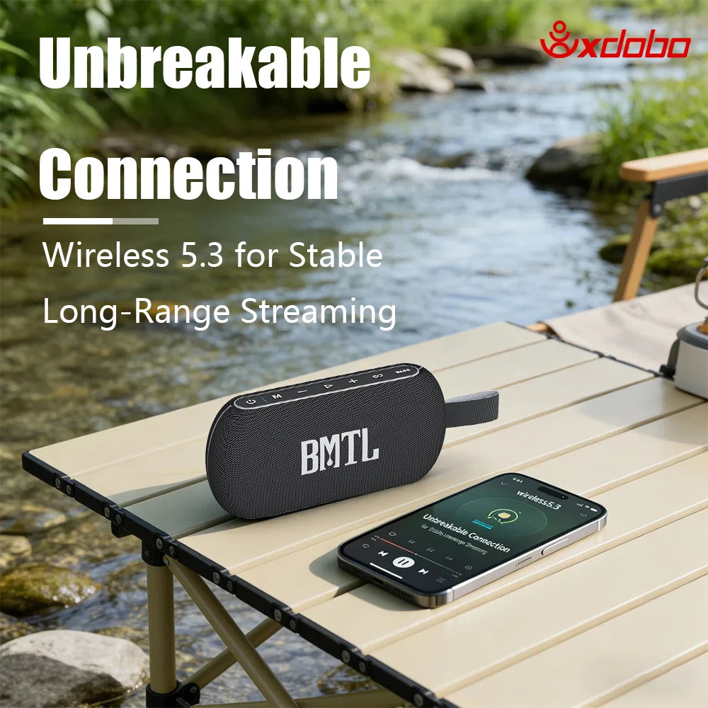 XDOBO Mission Bluetooth Speaker Portable 40W Subwoofer TWS Wireless Zpaxo