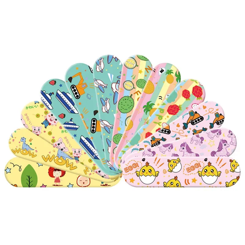 Cartoon Animal Bandages for Kids – Fun Adhesive Plasters