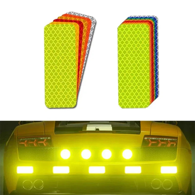 Reflective Safety Strips – Bike, Motorcycle & Helmet Decals