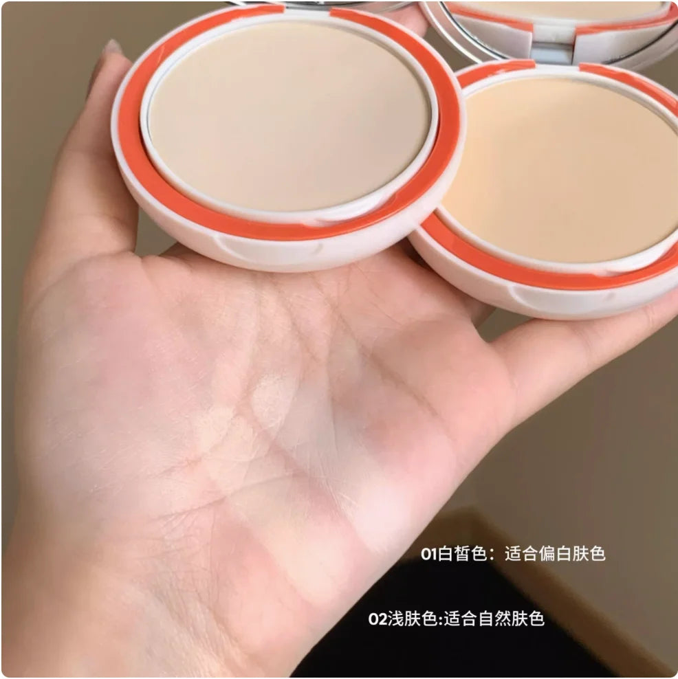 Judydoll Sunscreen Pressed Powder Makeup Setting Lasting Oil Control Zpaxo