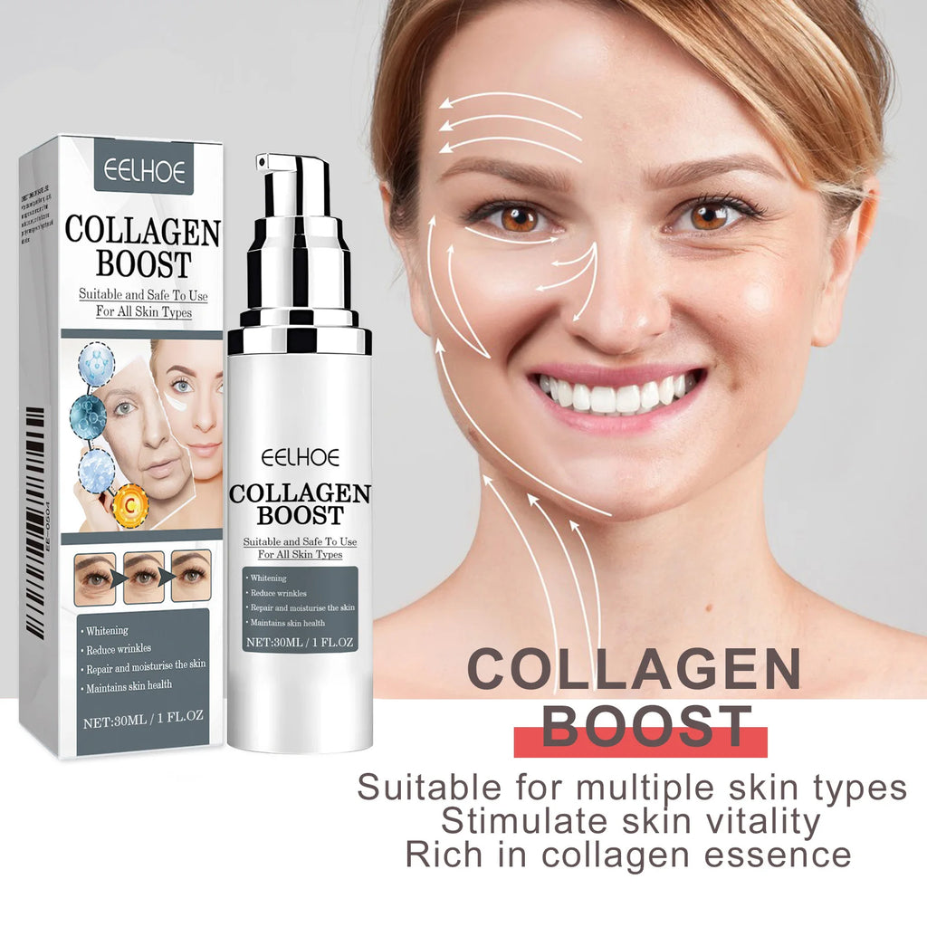 Collagen Face Cream Anti Aging Wrinkle Reduction Moisturizer for Women Firming & Lifting Cream to Brighten Skin Ton 30ml Zpaxo