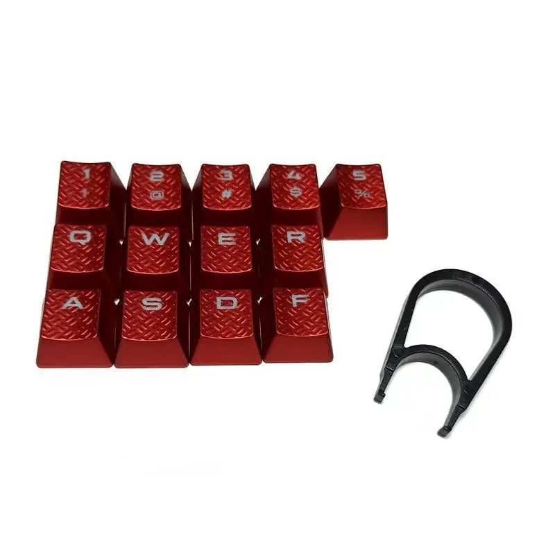 652F 13PCS ABS Backlit Keycaps OEM Profile for Mechanical Keyboard DIY Best for Gamer Zpaxo