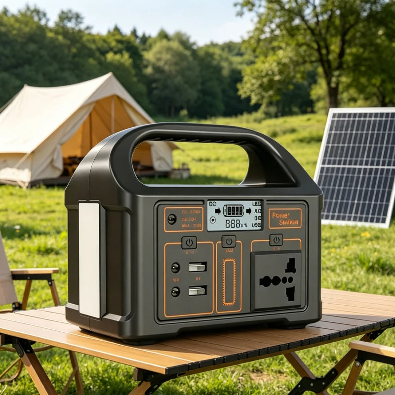 100W Portable Power Station 220V/110V PowerBank 76.8Wh Solar Power Generator LiFePO4 Outdoor Camping Travel Emergency Energy Zpaxo
