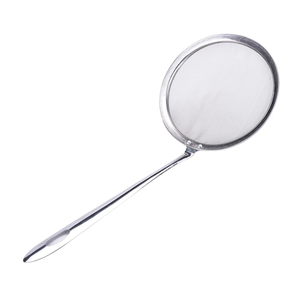 25 28 Stainless Steel Wire Fine Mesh Oil Strainer Flour Colander Zpaxo 30cm