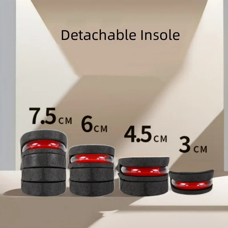 Height Increase Insoles Men Women Heel Shoe Lift Insert Air Cushion