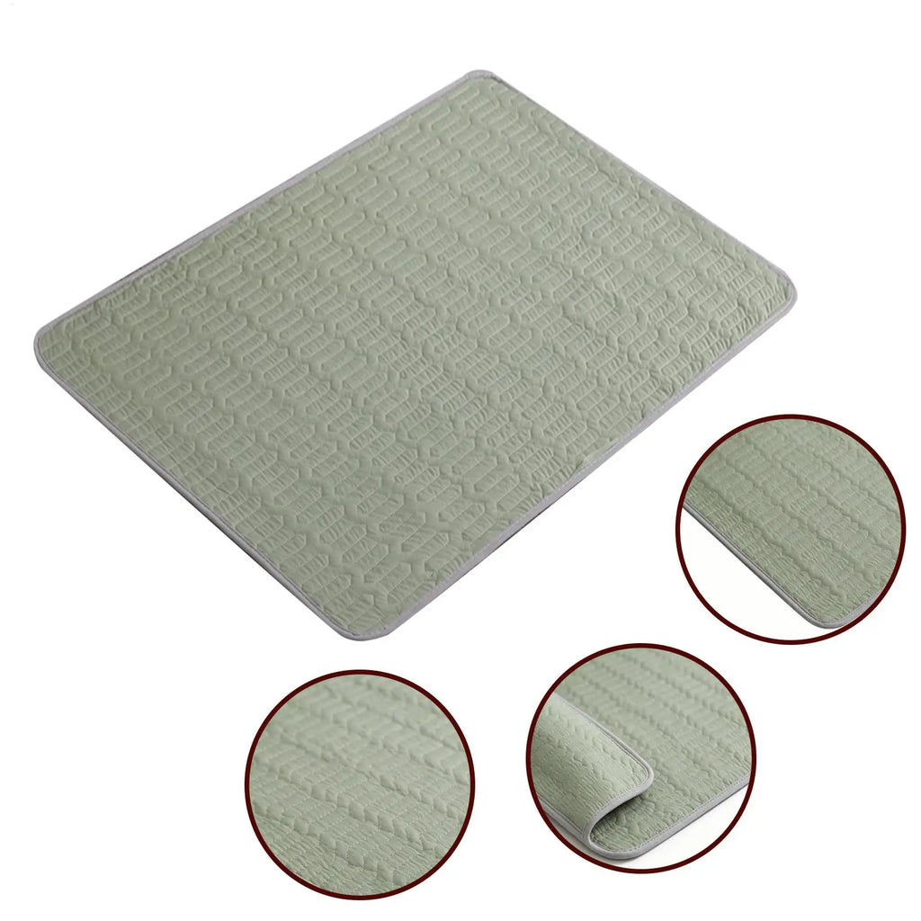 Dog Cooling Mat Breathable Nonslip Washable Foldable Portable Summer