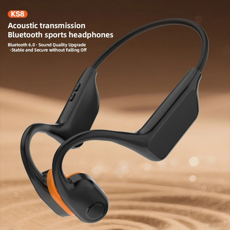 Bone Conduction Earphones 32G IPX8 Waterproof Bluetooth Wireless Earphones for Swimming Running Cycling Hanging Earphones 2026 Zpaxo