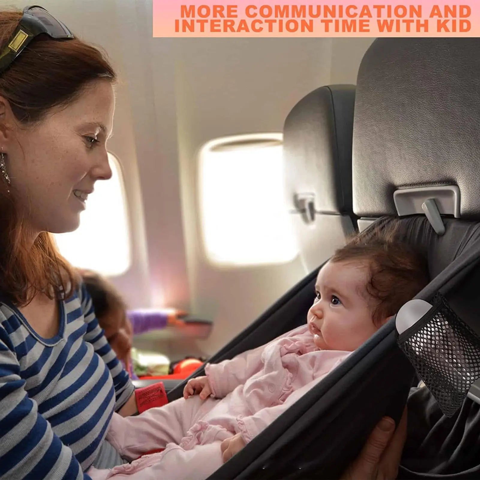 Adjustable Airplane Seat Extender Toddler Kids Travel Sleep Aid