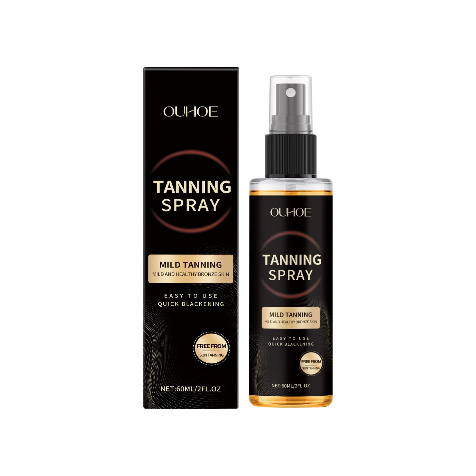 Enhancing Tan Spray Sunless Bronzing Accelerating Darkening Shiny Bronze Moisturizing Summer Beach Sunbathing Self Tanning Mist Zpaxo