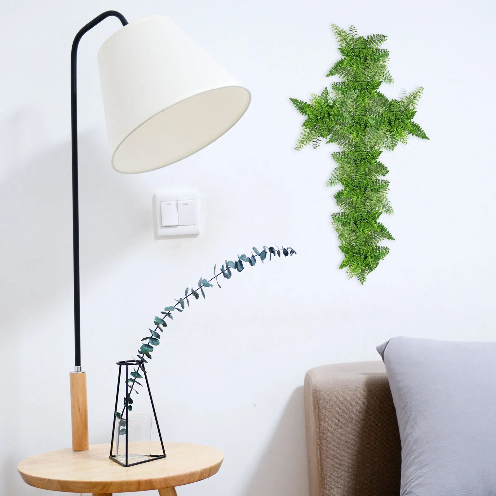 Cross Wreath Metal Frame DIY Flower Garden Decorative Hanging Tool
