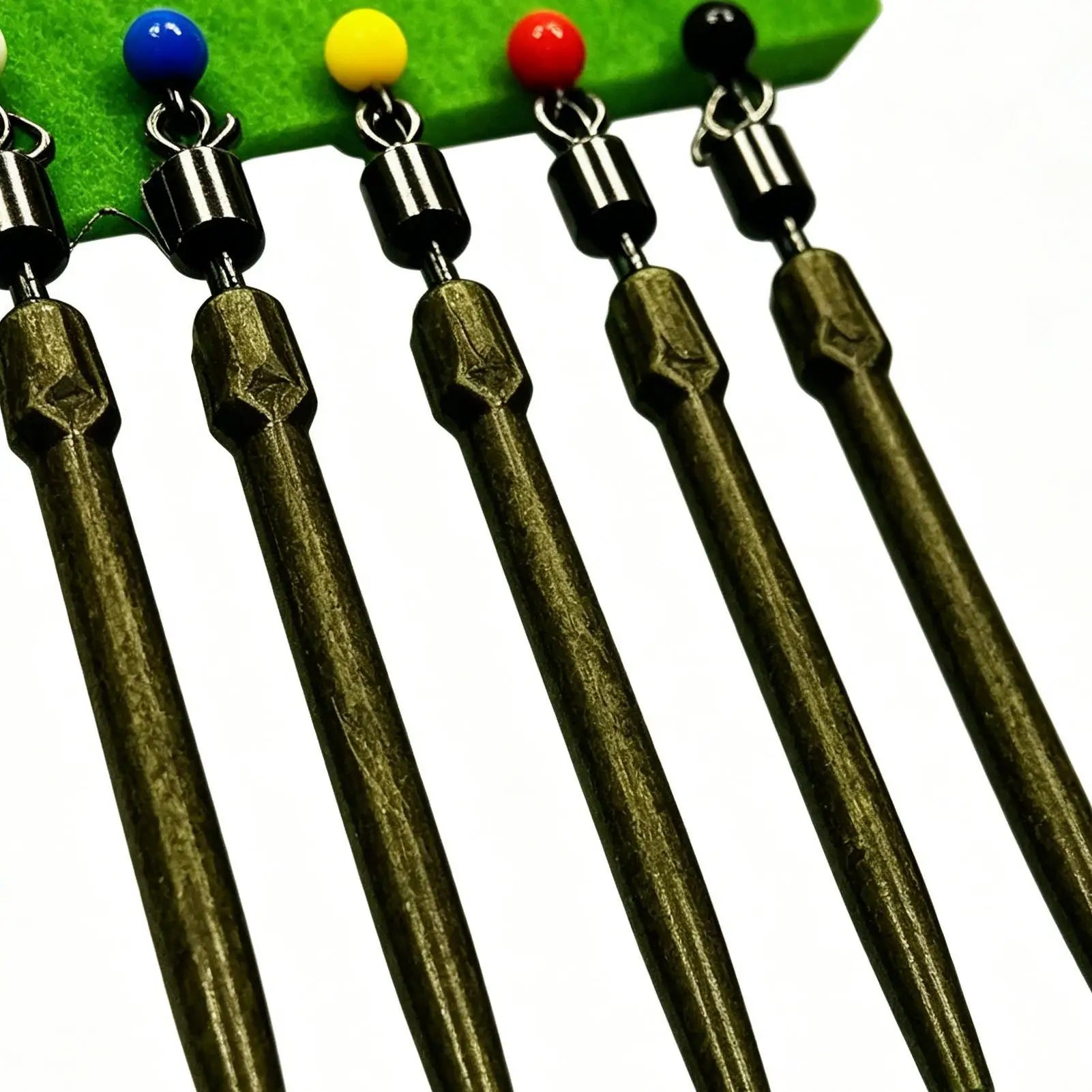 5-Pack Pre-Tied Carp Fishing Rig Set – Anti-Snag Hook & Float Fishing Rig Set Zpaxo