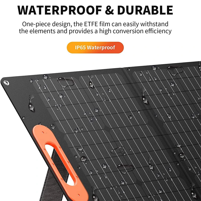 100W Solar Panels Portable Charger 19 6V 8 88A Adjustable Bracket