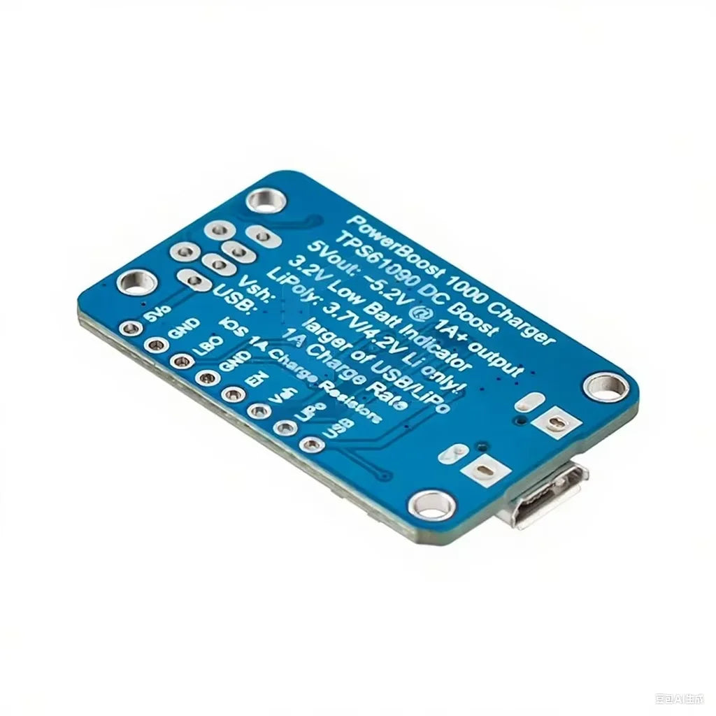 Stock 2465 Powerboost 1000 Charger Rechargeable 5V Lipo USB Boost Zpaxo