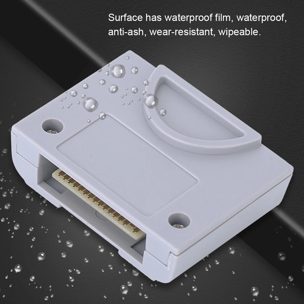 Memory Card 256Kb Replacement Memory Card Plug and Play for N64 Game Console Controller Zpaxo