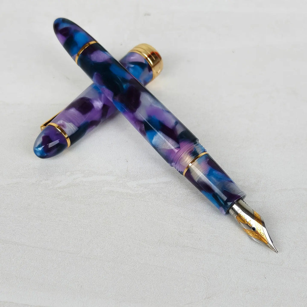 2026 Limited Edition Kaigelu 356 Fountain Pen,Torpedo-Shaped Acrylic Pen Barrel With Smooth Writing Experience Zpaxo 356zise M
