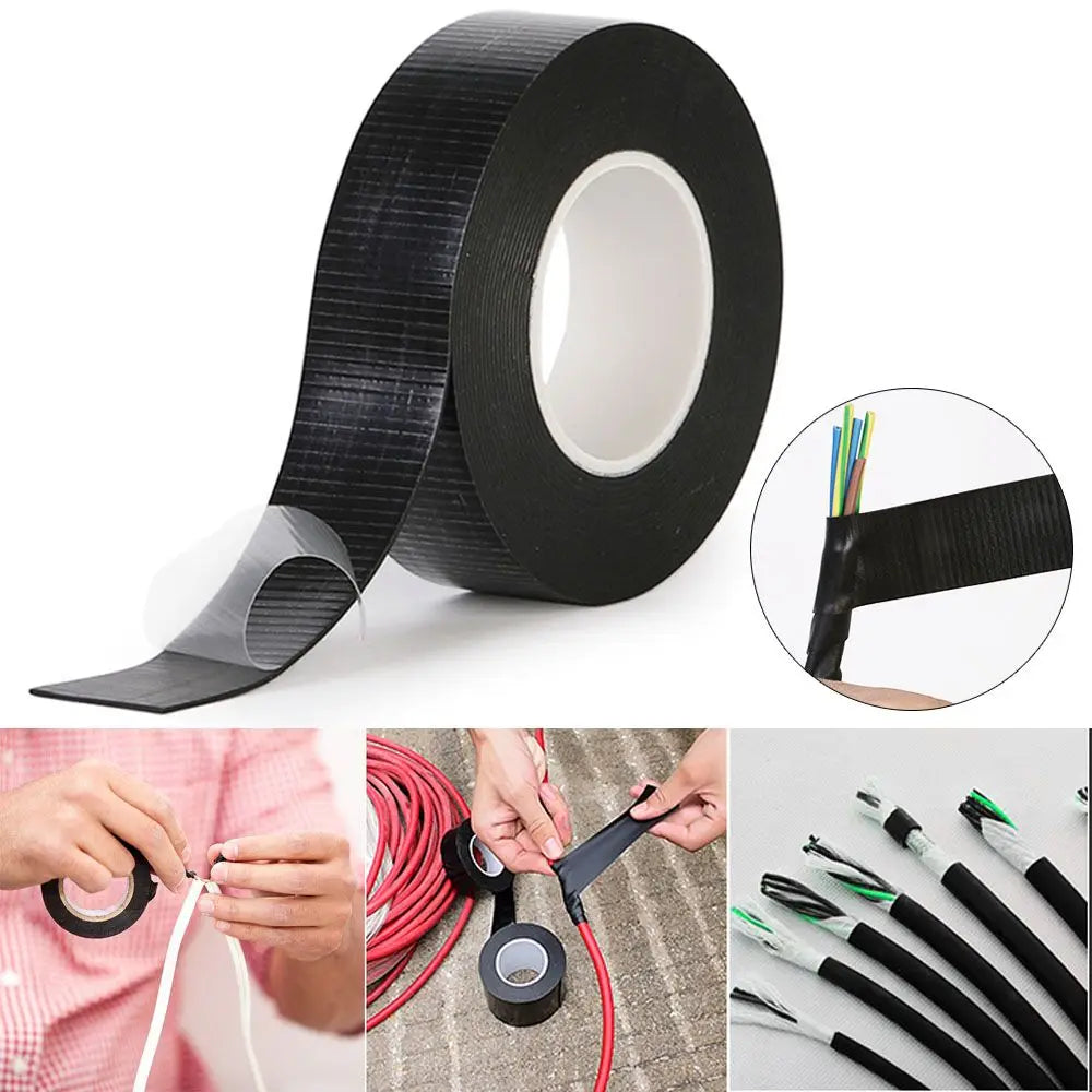Self-Amalgamating Rubber Tape – Waterproof Sealing & Insulation Repair Tape Zpaxo