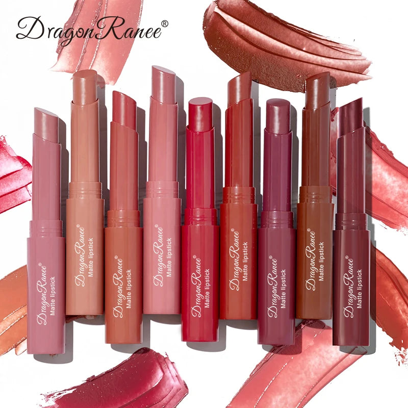 Lipstick Velvet Matte Lip Gloss Silky Smooth and Delicate Finish Long-Lasting Lip Gloss Waterproof Color-Enhancing Lipstick Zpaxo