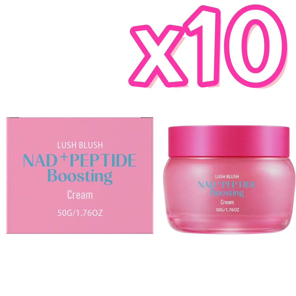 NAD+ Peptide Boosting Cream – Anti-Wrinkle Lifting Face Cream Anti-Aging Face Cream Zpaxo 50g Boxed x 10