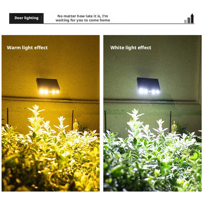 Solar Motion Sensor Outdoor LED Light – IP65 Waterproof Street Lamp Solar Outdoor Light Zpaxo