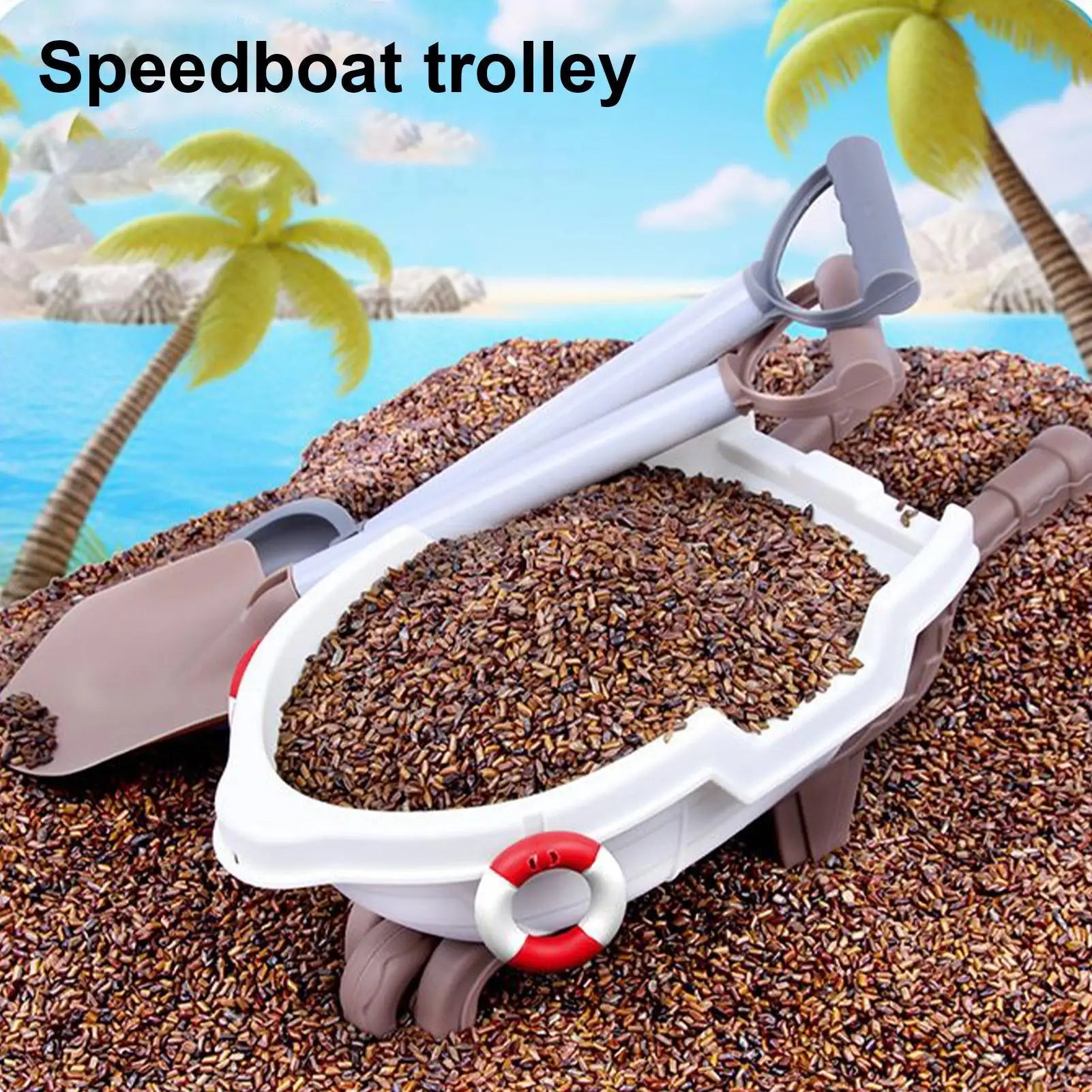 Beach Sand Toys Bucket Shovels Digging Game Kids Ages 3 Outdoor Zpaxo