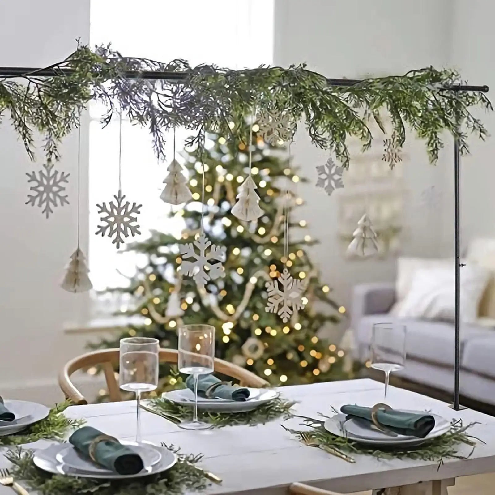 Over Table Rod Stand Frame Party Christmas Garland Balloon Banner