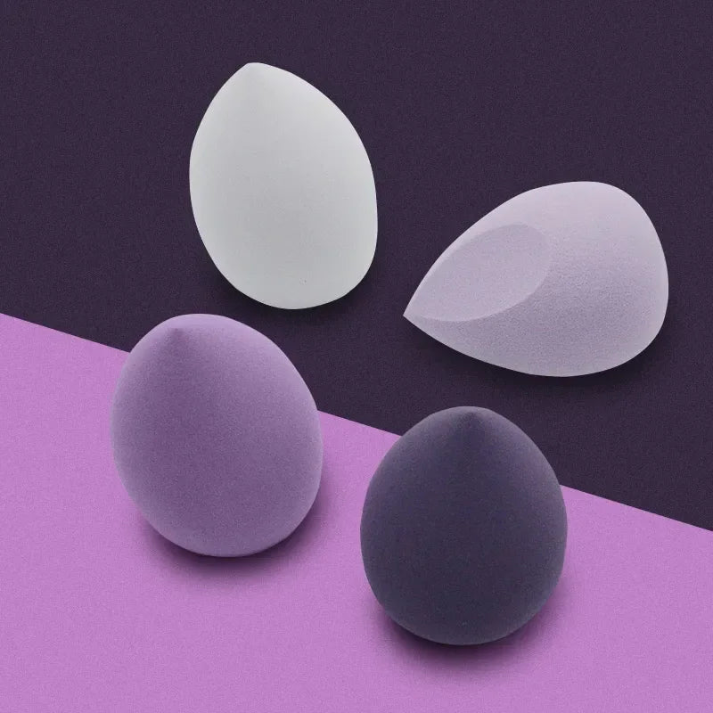 4-Pack Makeup Sponge Blender – Foundation & Powder Puff Set