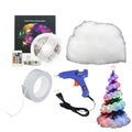 Christmas Tree Lights Indoor 16.4ft Waterproof Cloud Multi-Mode Fairy String Lights Christmas Decorations for Living Room Zpaxo A China Mainland