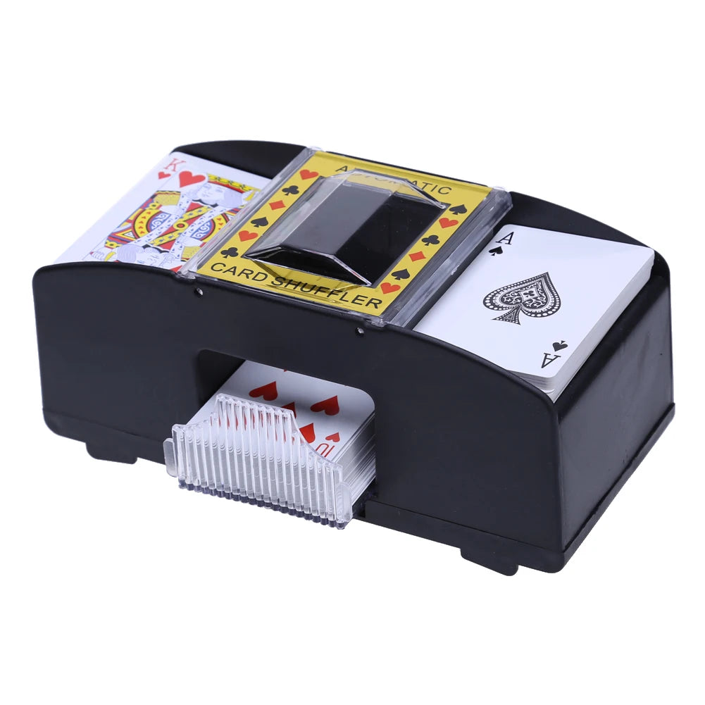 AUTOMATIC PLAYING CARDS SHUFFLER POKER CASINO ONE TWO DECK CARD Zpaxo