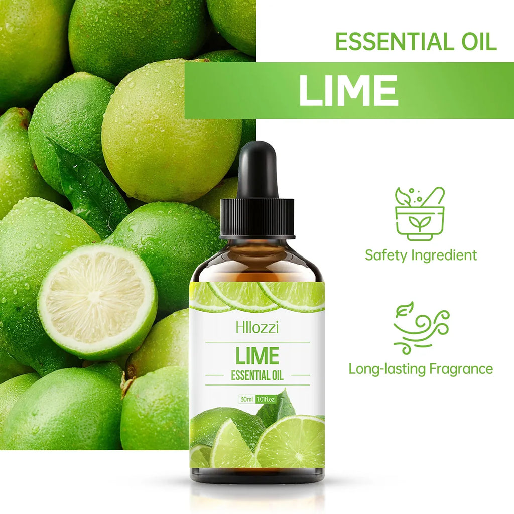 Lime Essential Oil Pure Plant Multifunctional Use Aromatherapy Zpaxo