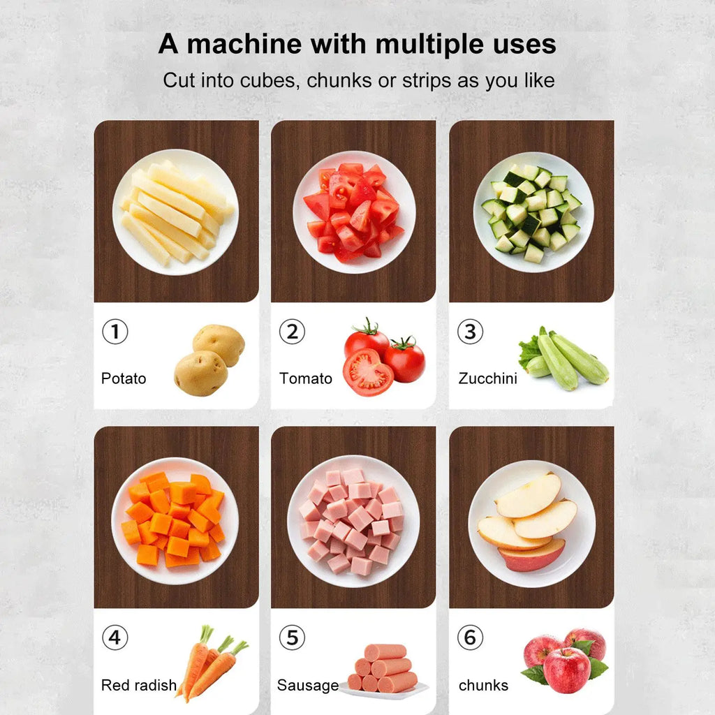 Vegetable Chopper 4-in-1 Manual Multifunctional Cutter with Container Chopper Vegetable Cutter for Ginger Onion Carrot Tomato Zpaxo