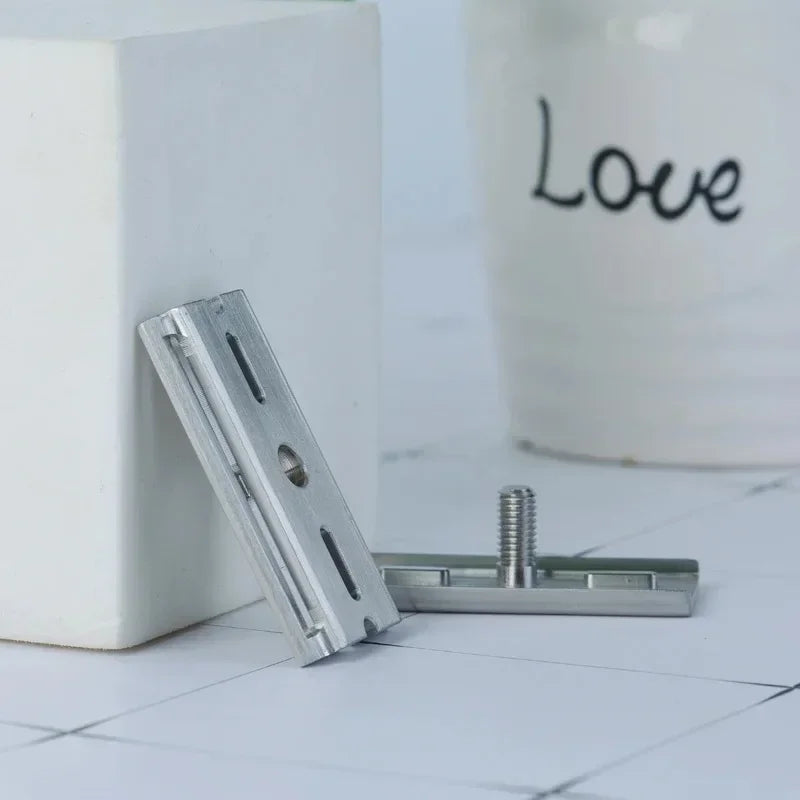 2026 Flash Sale Yaqi Top Selling Tile 316 Stainless Steel Safety Razor Head For Boyfriend's Gift Zpaxo