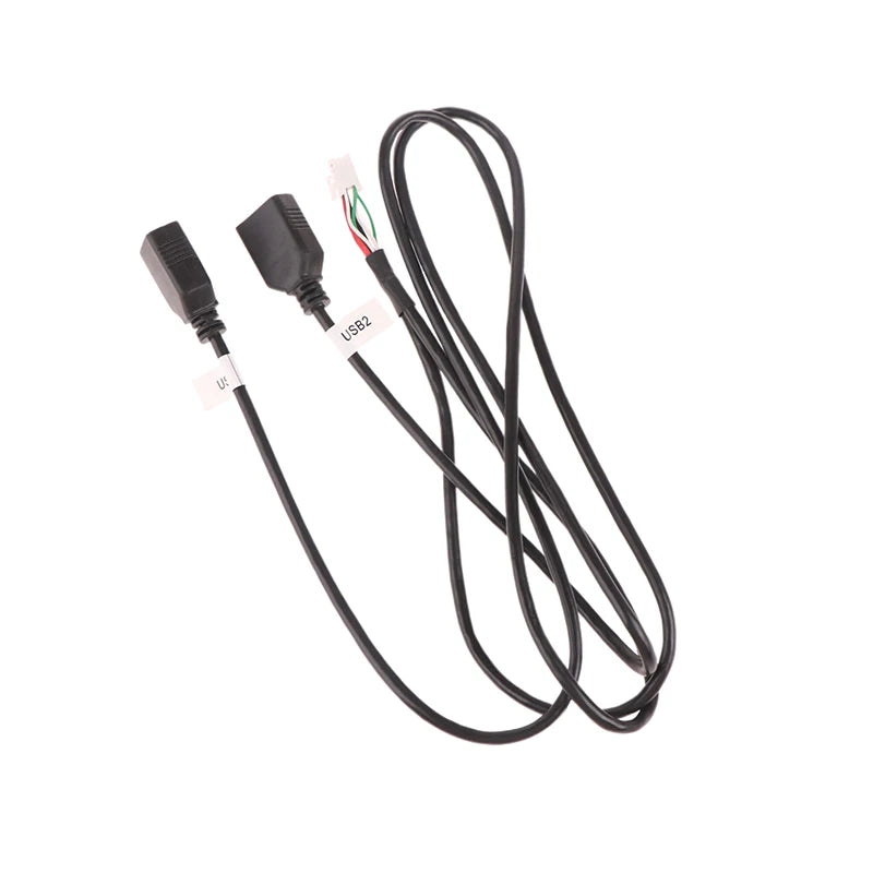 6-Pin Dual USB Car Radio Harness Adapter | Android Nav Cable