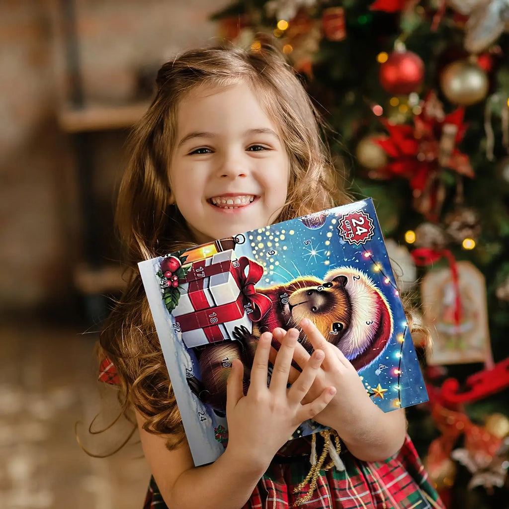 Capybara Christmas Countdown Calendar Advent Miniature Dolls Kids
