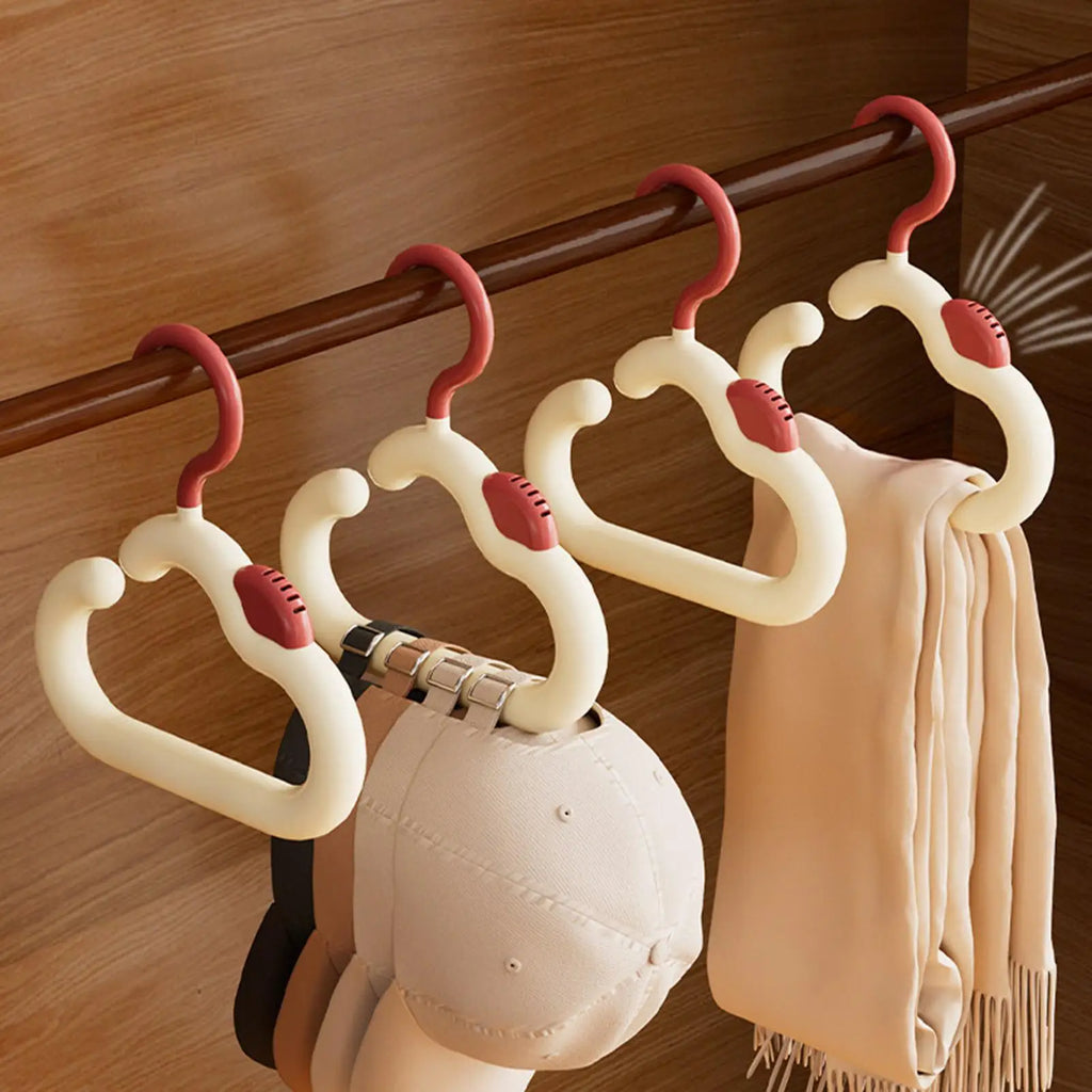 Hat Organizer Closet Cloud Shape 360 Rotation Wardrobe Scarf Rack