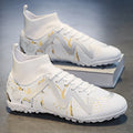 2024 Men's Soccer Shoes Large Ultralight Football Boots Boys Sneakers