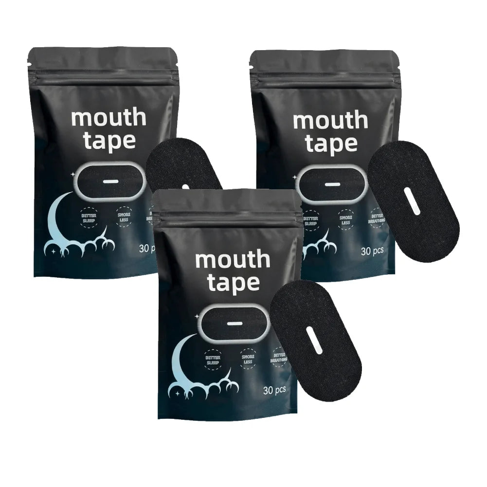 30-Pack Anti-Snoring Mouth Strips | Breathable Sleep Tape Anti-Snoring Sleep Strips Zpaxo C