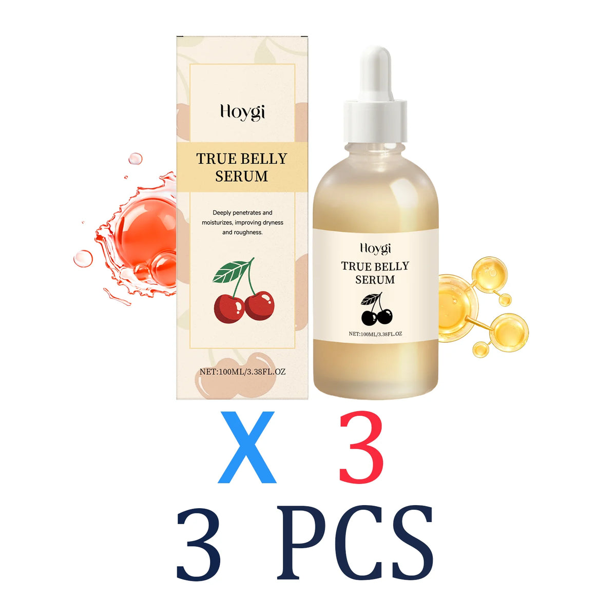 Moisturizer Body Serum Moisture retention Collection Stabilizing Restoring 100ml For Skin of chest buttocks and thighs Zpaxo 3 Pcs