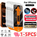 1- Privacy Screen Protector Dust Installation Iphone 15 14 13 12 11