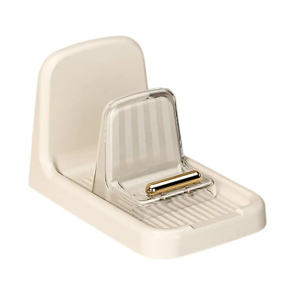 Pot Lid Holder Foldable Nonslip Portable Rack Stand Kitchen Storage
