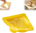 Magnetic Triangle Sink Drain Basket – Corner Strainer & Organizer Sink Drain Strainer Zpaxo Orange