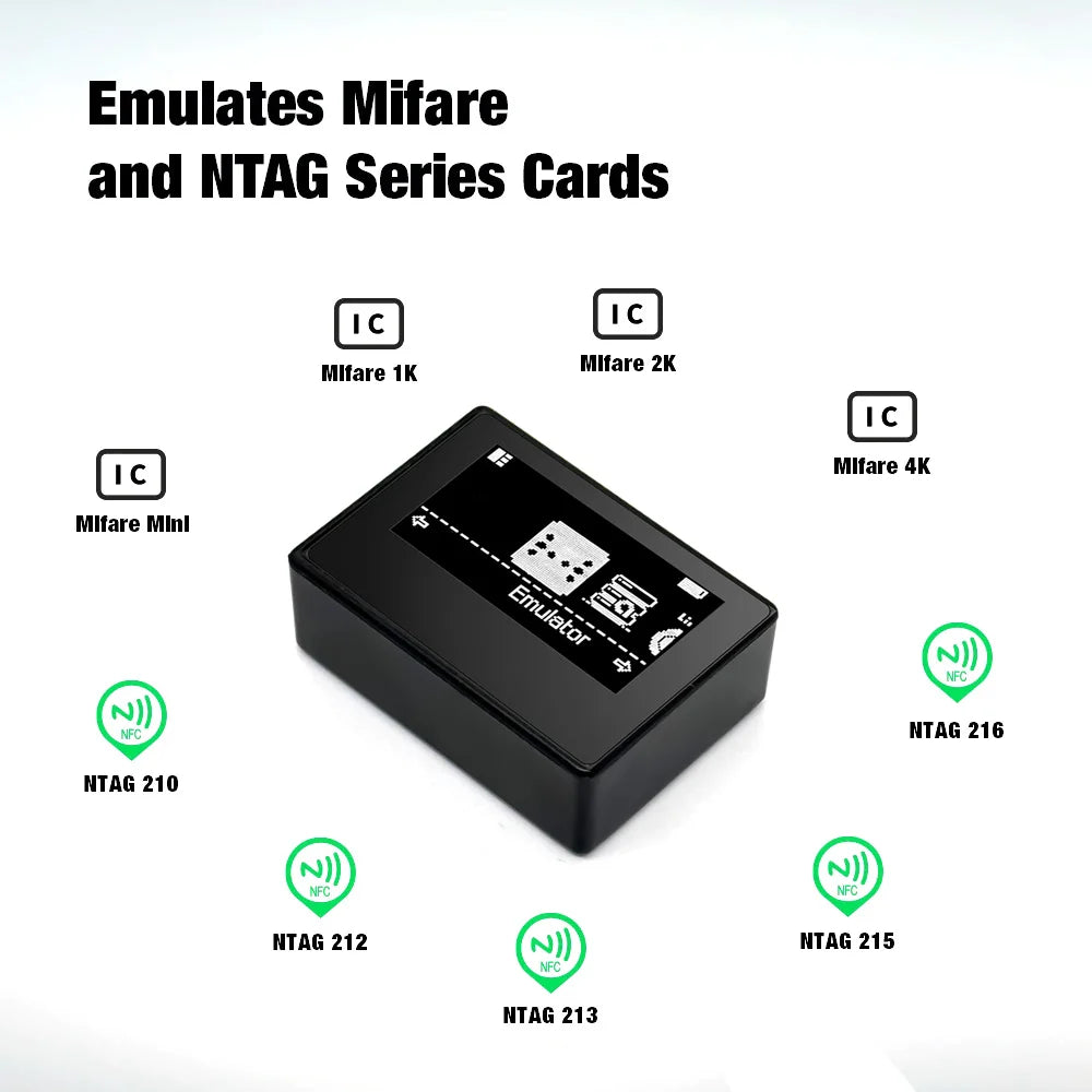 New Smart Simulator NFC Pixl Card Support Infinite Character Swipe & Induction Burner for Amiibo Switch 2/3DS/Wii U Accessories Zpaxo